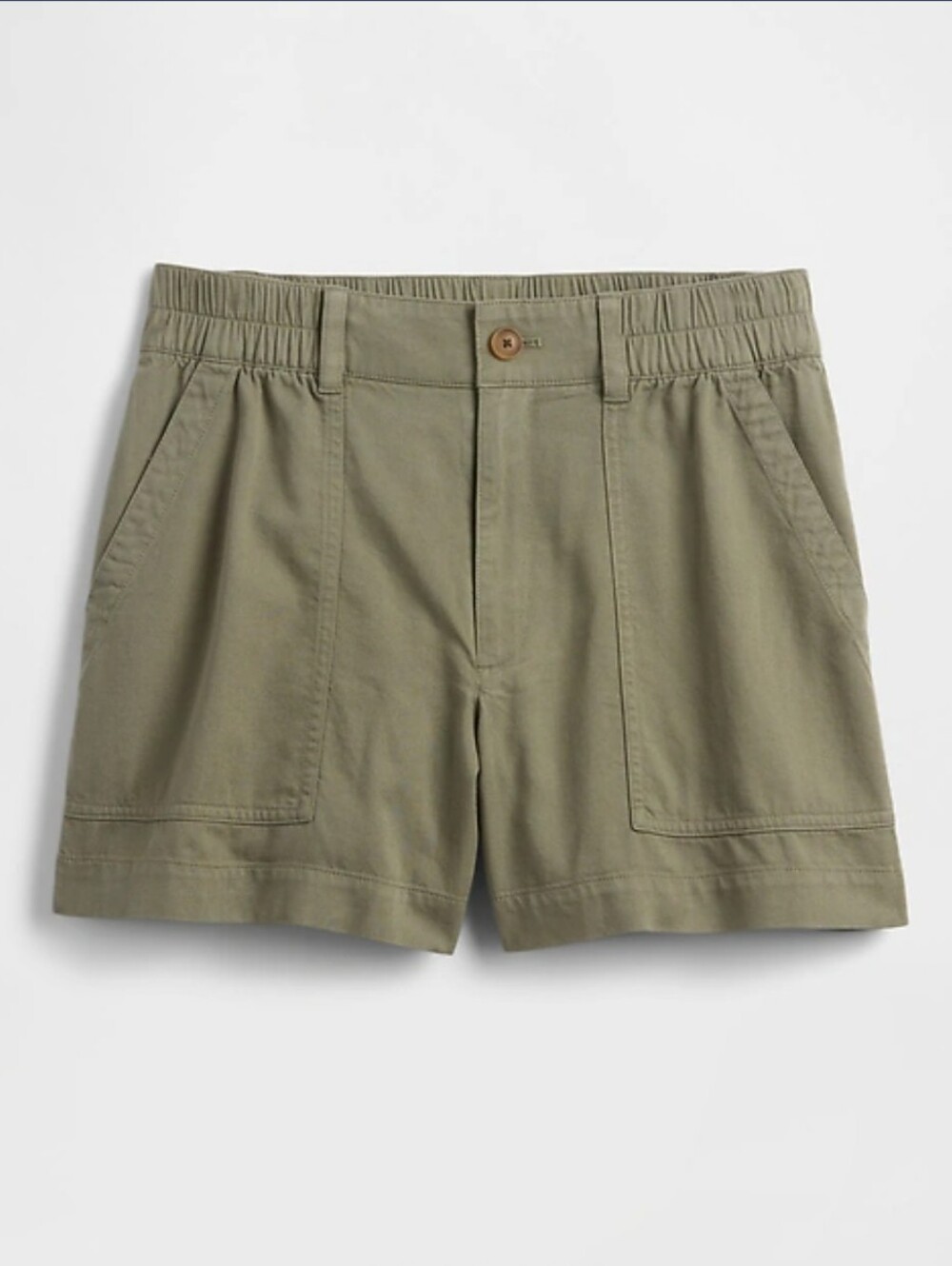 NWT Gap - High Rise 4" Khaki Girlfriend Shorts